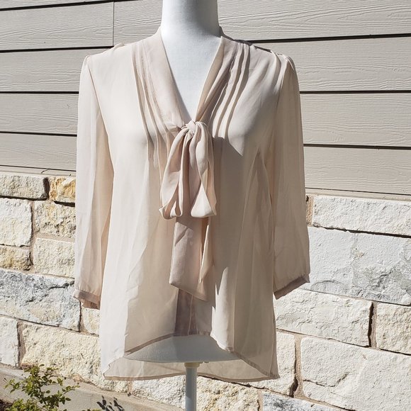 Pins & Needles Tie Front Blouse - Picture 1 of 5